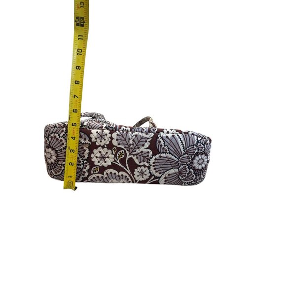 Vera Bradley Floral Kiss Lock Satchel Handbag Medium SKU 8234 - Picture 6 of 14